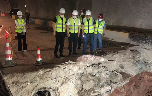 承赤高速公路南沟隧道加固工程施工监理