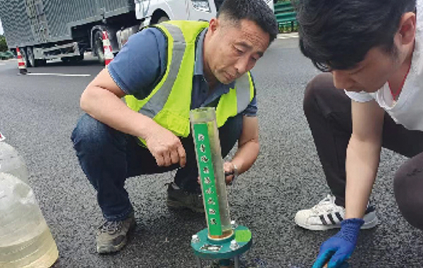 路面渗水试验检测
